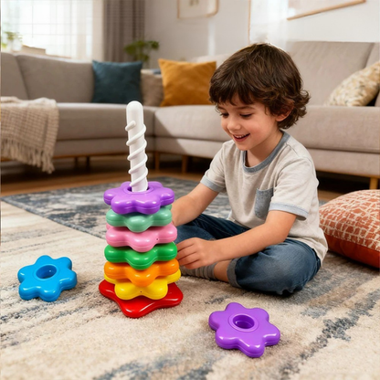 RAINSTACK – Montessori Regenbogenturm