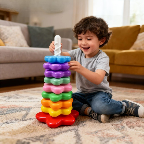 RAINSTACK – Montessori Regenbogenturm