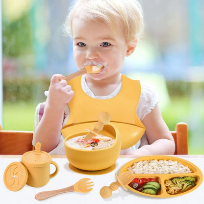 PUREFEED – Silikon Baby Geschirrset
